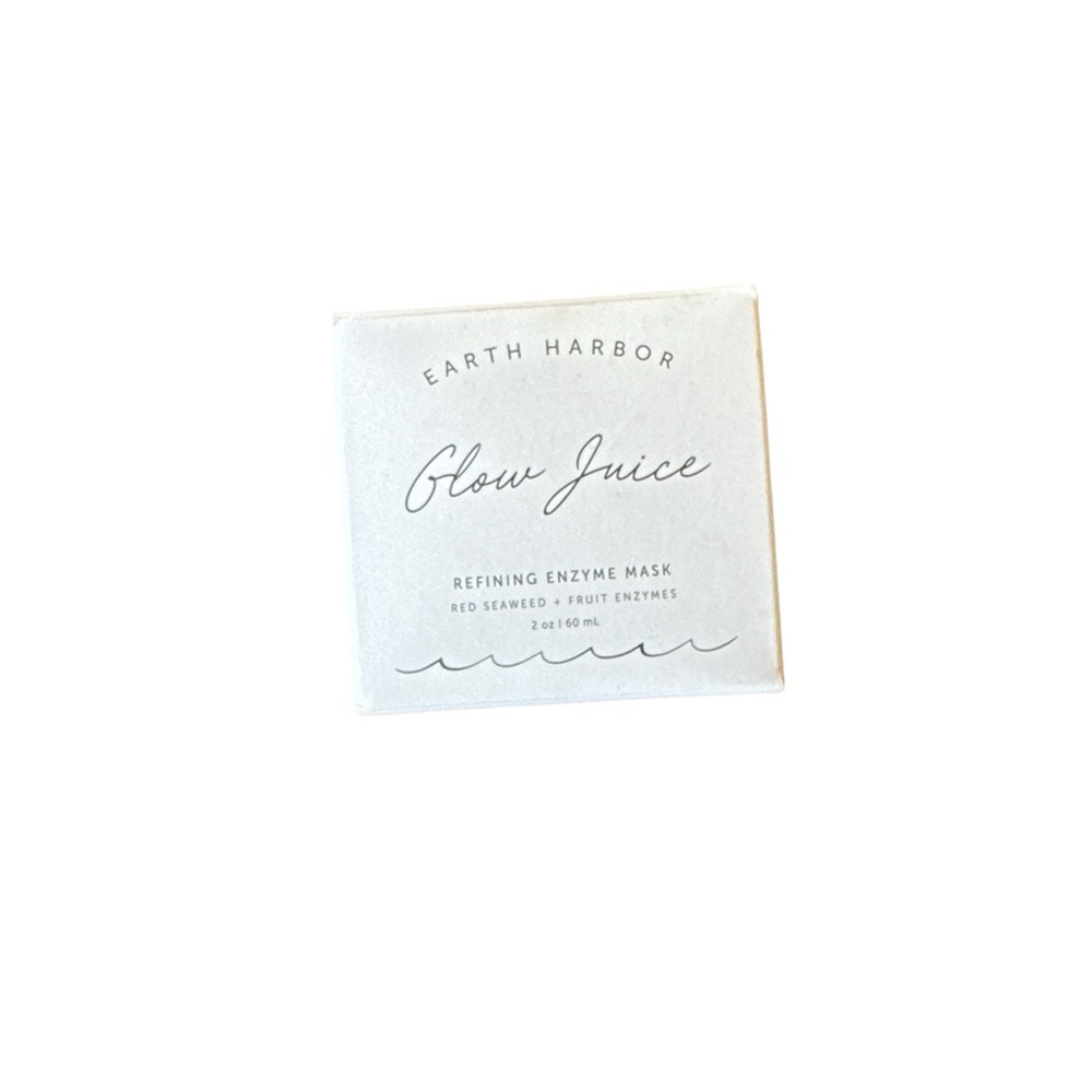 Earth Harbor Glow Juice Refining Enzyme Mask - White